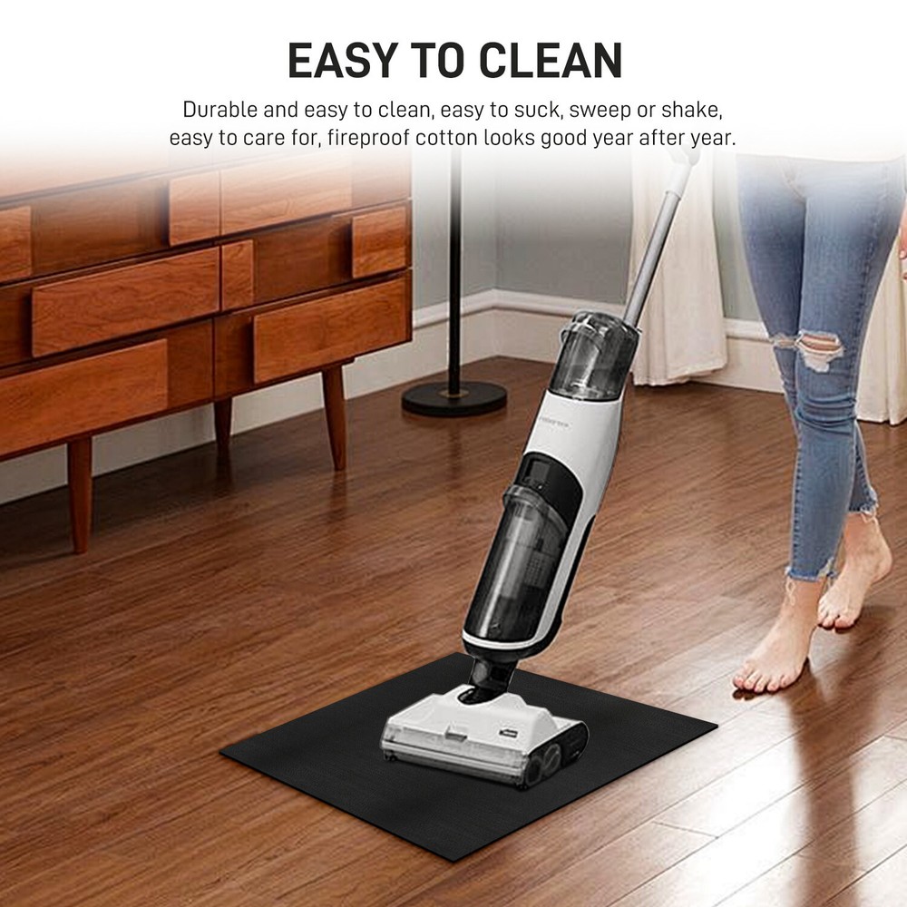 Fire Resistant Fireplace Rug Rectangular Pad Fireproof Rugs US