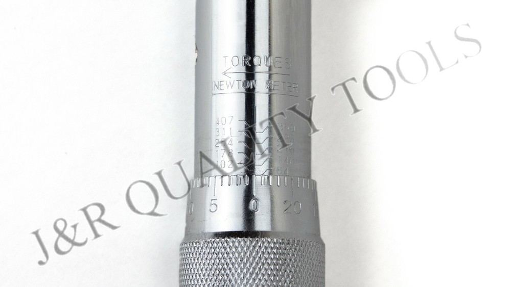 3/4" ADJUSTABLE REVERSIBLE TORQUE WRENCH 50-300 ft/lb.