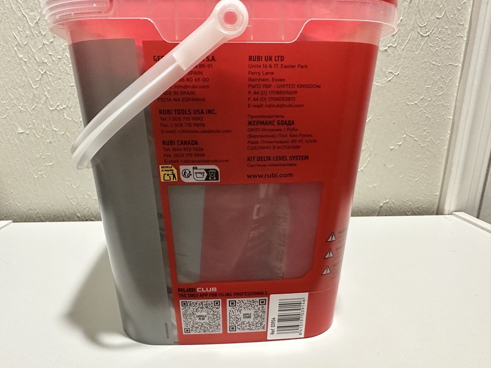 RUBI Delta Level System Kit Clip - Size 1/16"