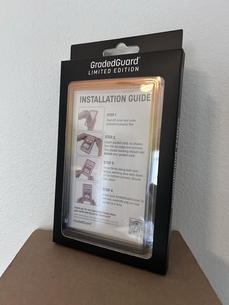 GradedGuard PSA Graded Card Case Guard Protector EMBER Limited Edition