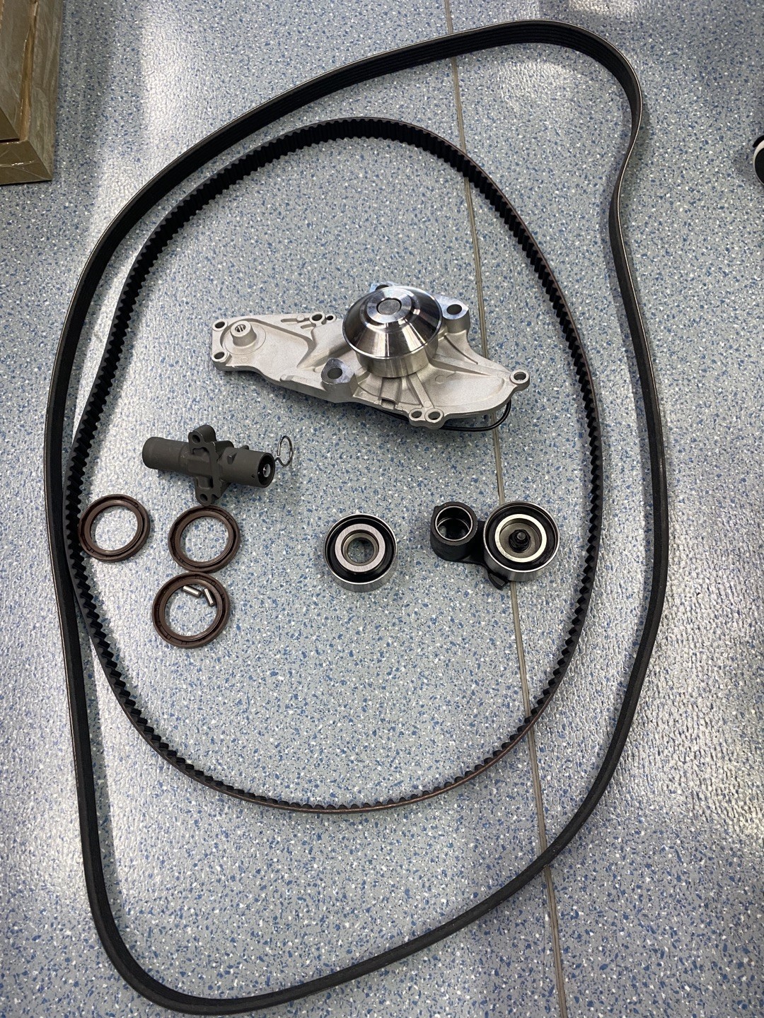 Timing Belt Water Pump Kit Fit For Honda Accord Odyssey Pilot Ridgeline 3.5L