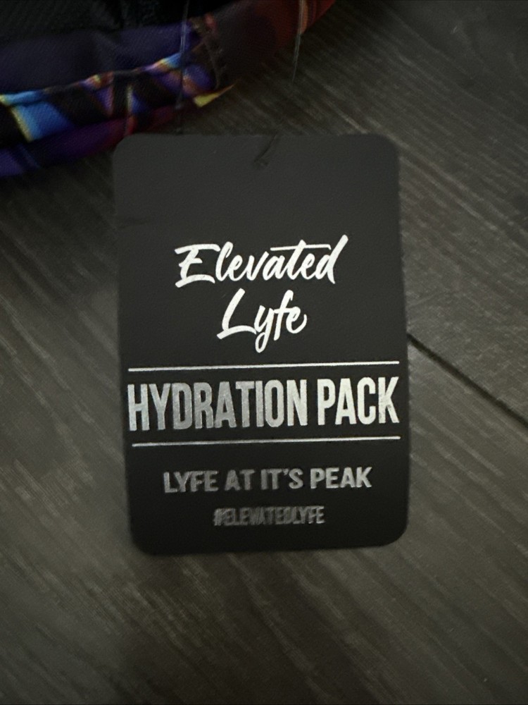 Elevated Lyfe Steven Haman Hydration Backpack New