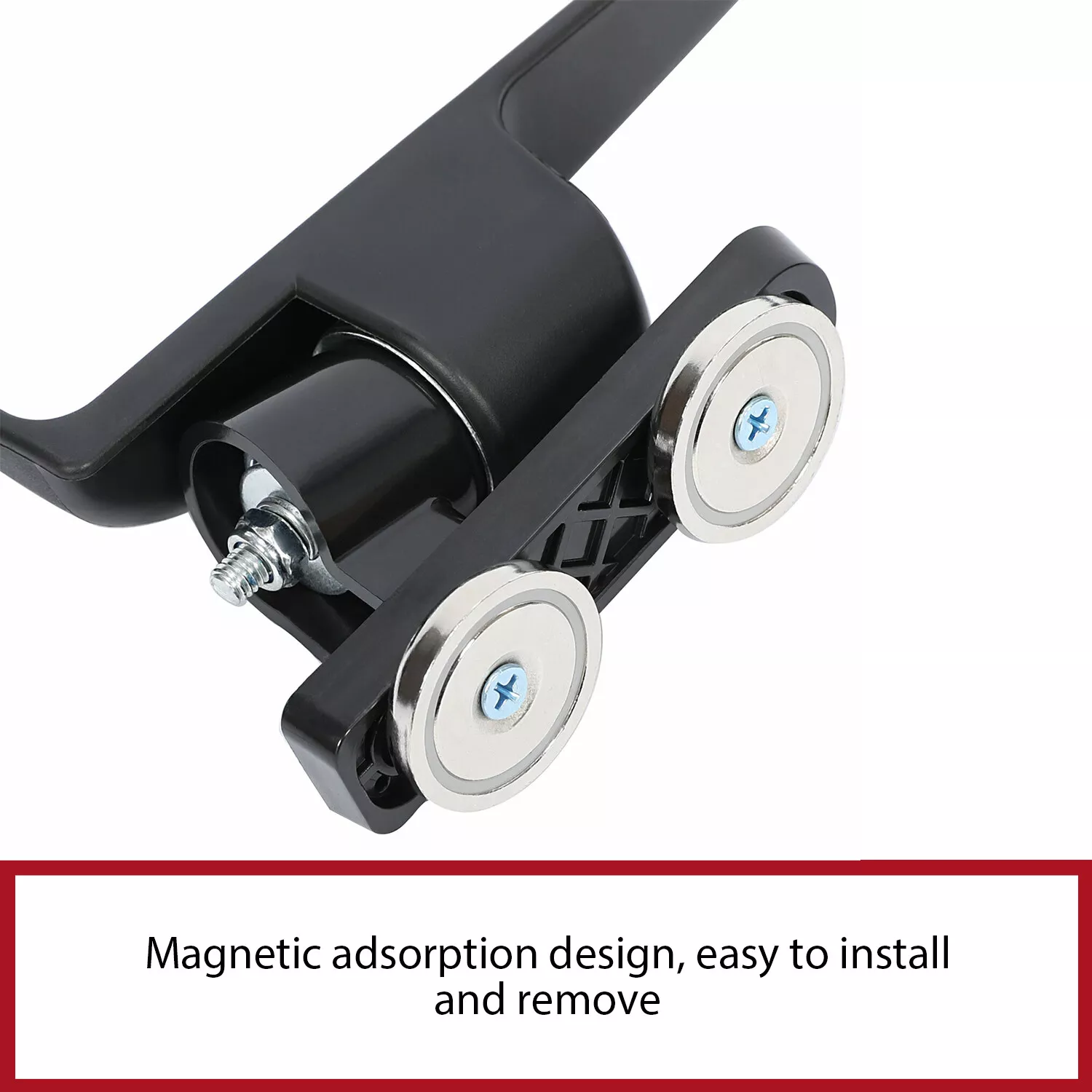 For Kubota BX B John Deere 1025R Crawler Magnetic Tractor Mirrors Pair 228LB