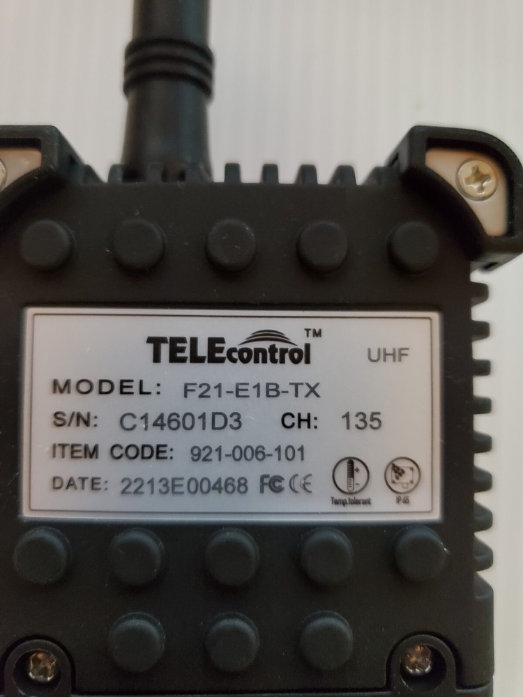 F21-E1B Replacement Wireless Remote Control for Hoist Crane Telecontrol