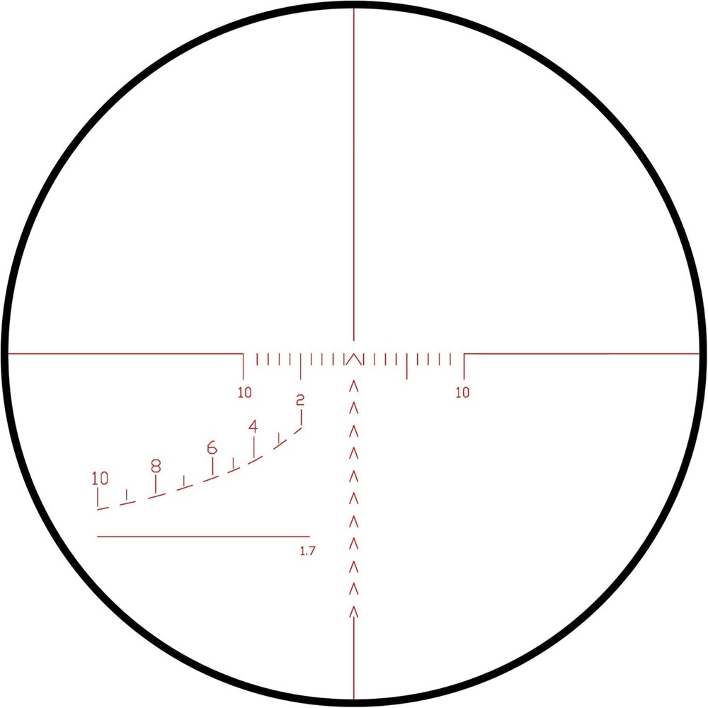 Sniper SD Rifle Scope with Side Rail Mount (6x42 Scope)