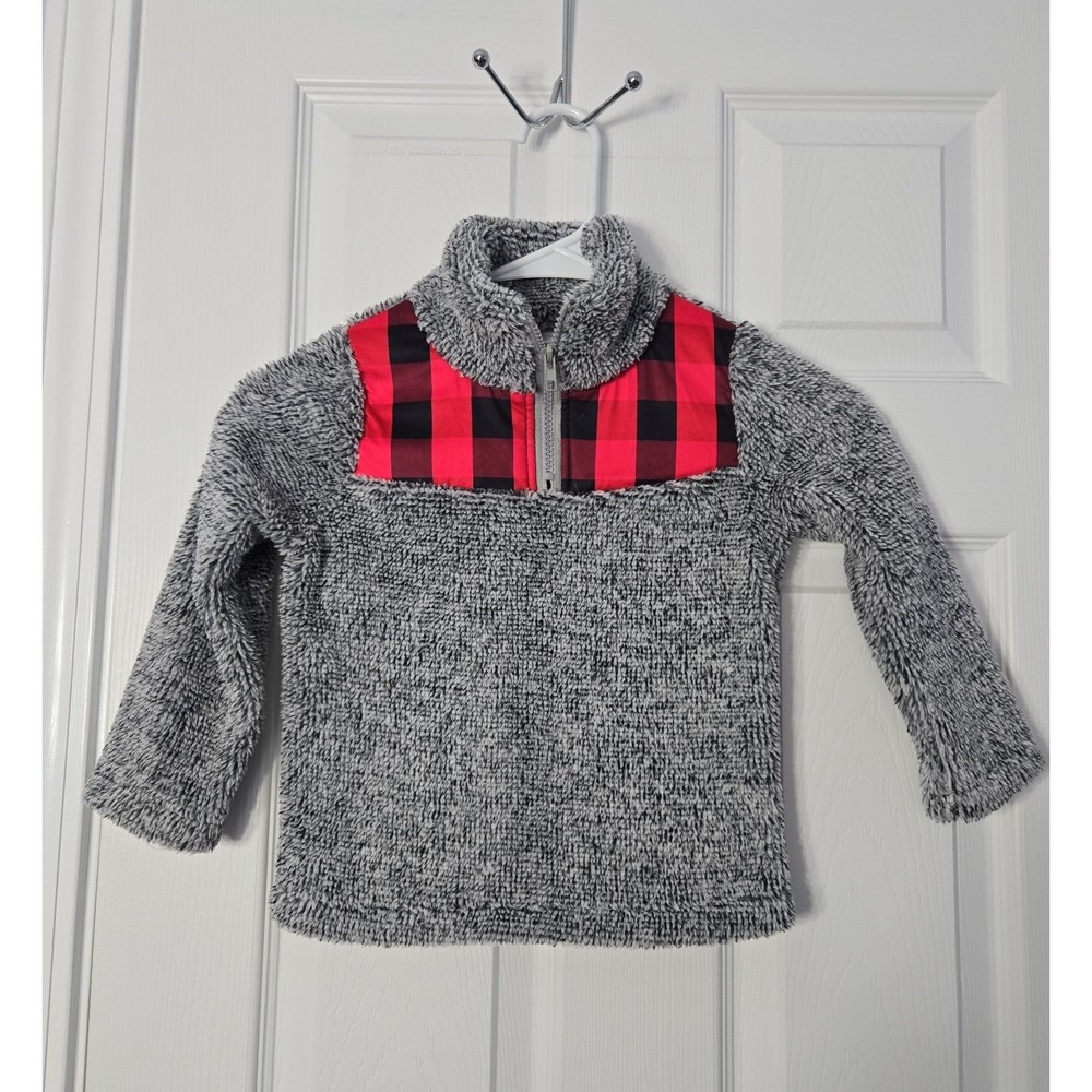 Sharpa Boys  3/4 Zipup Front Jacket Size Small