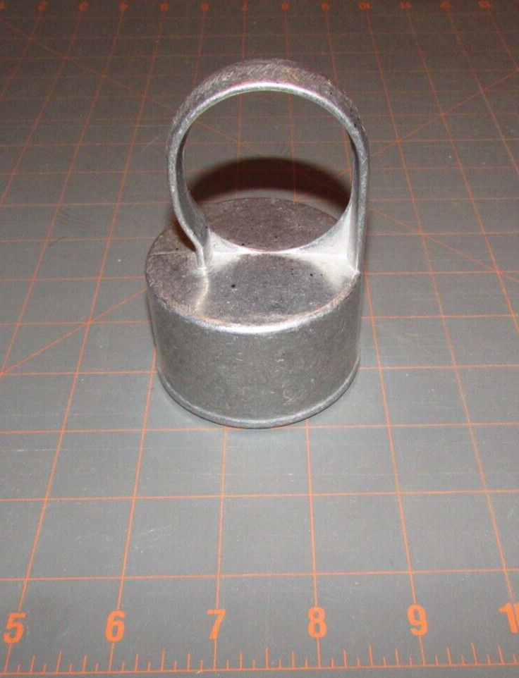 12pack Chain Link Fence Fitting LINE POST CAP 2-3/8 x 1-11/16" Galvanized