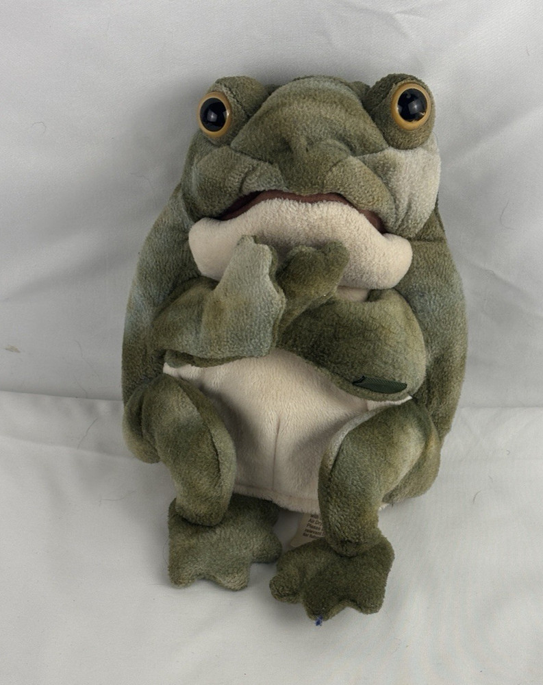 FolkManis  Bullfrog Hand Puppet