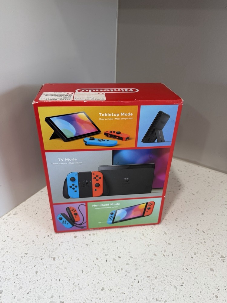 Nintendo Switch OLED Console Case EMPTY BOX ONLY