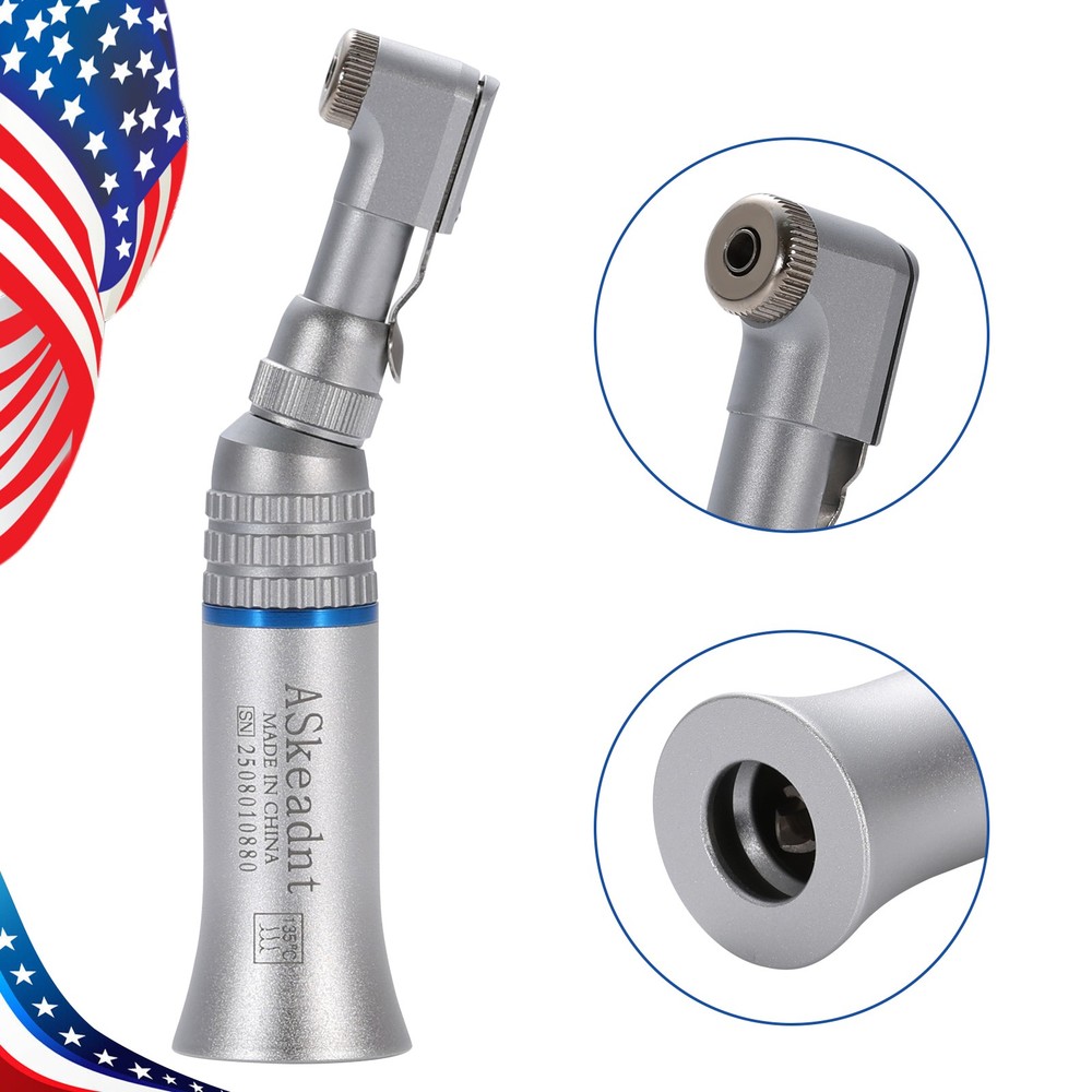 NSK Style Dental Slow Low Speed Contra Angle Handpiece Push / Latch Head E-type