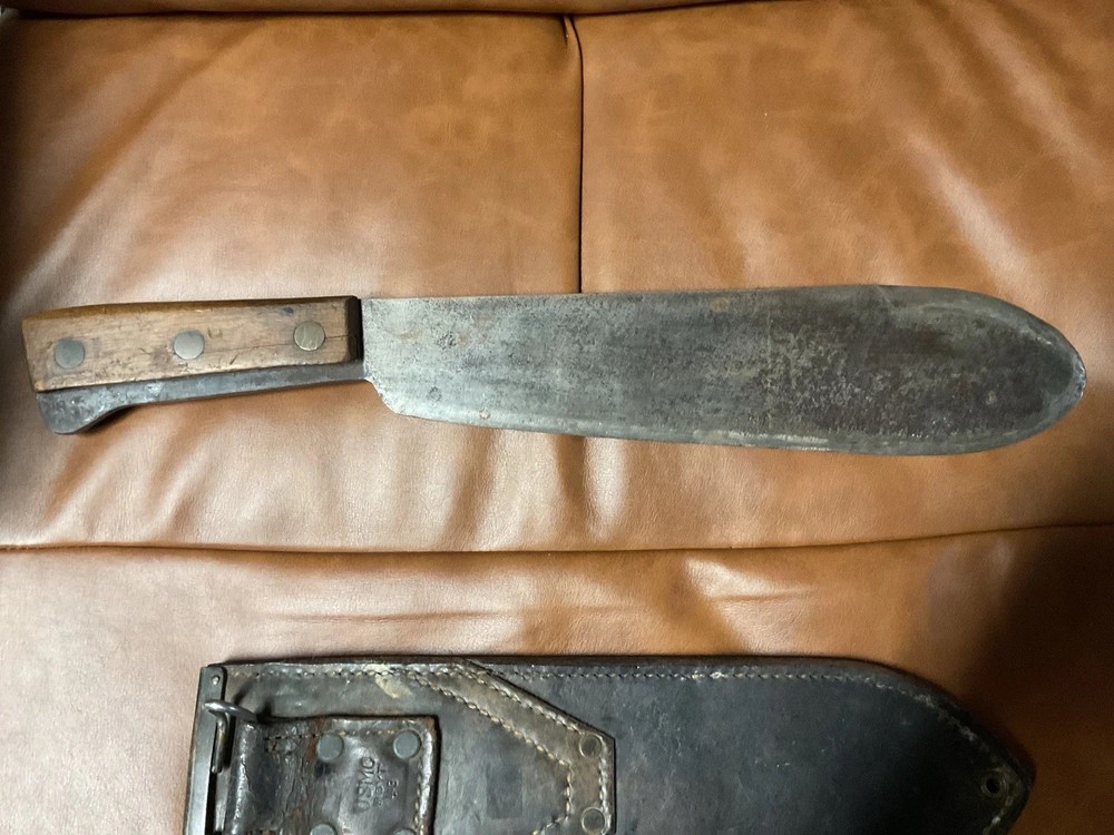 WWII BOLO Knife And Sheath