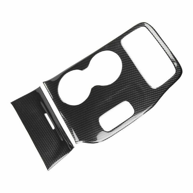 2PCS Central Console Gear Shift Cover Trim For Jeep Grand Cherokee 2014-2015