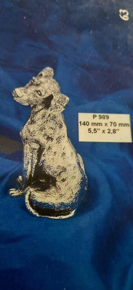 Dalmatian dog Electroplating Silver 925 mark TEKFORM Silver Plated