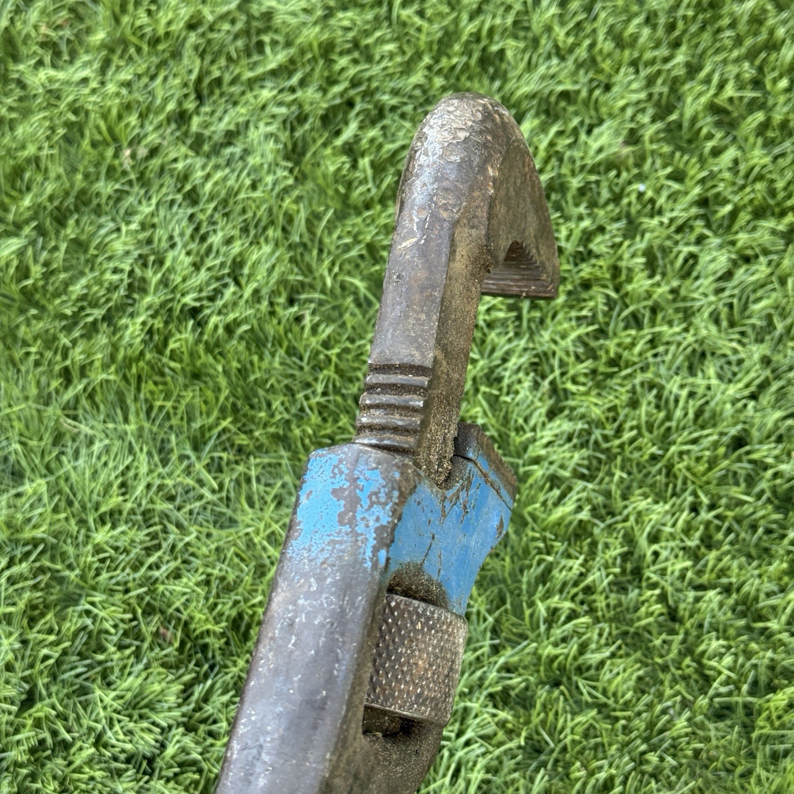 24” Lawson Offset Pipe Wrench 1920's U.S. Hame Co. Buffalo, N.Y. Vintage Antique