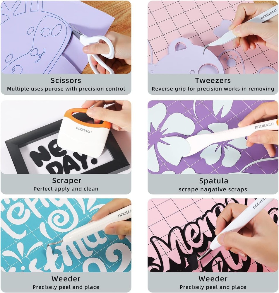 Vinyl Weeding Scrapbooking Tools Compatible with Cricut Tools Crafting Basic