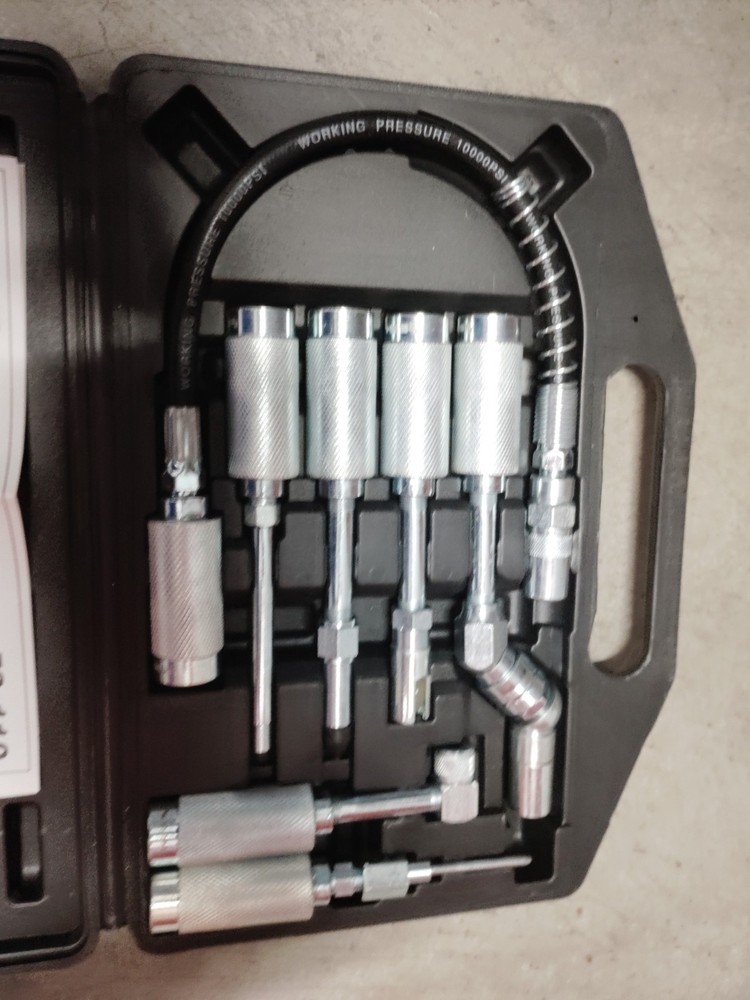 Kimball Midwest 7 Piece Grease Fitting Adapter Set