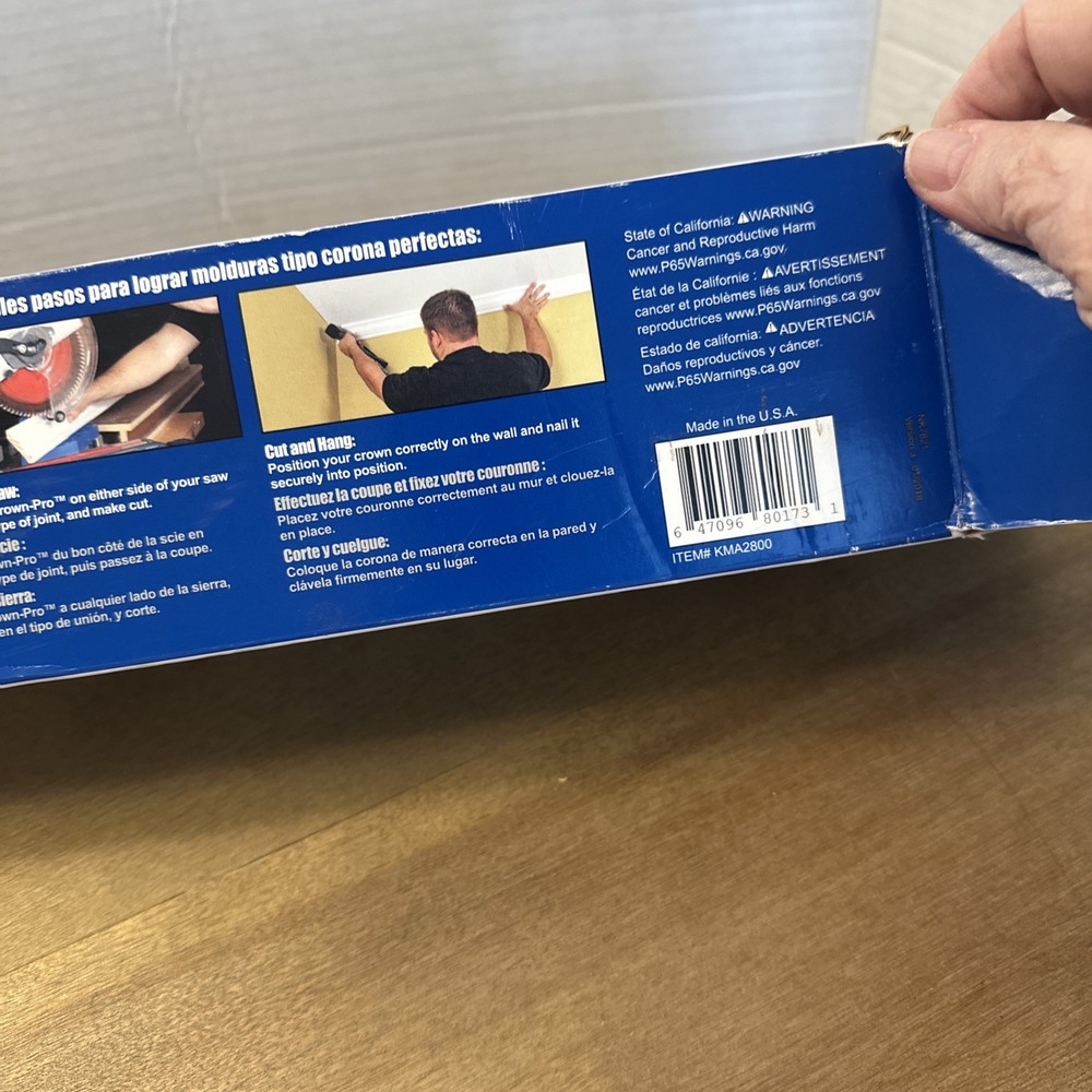 Kreg Crown Pro Miter Saw Guide Model KMA2800 Pre Owned - Manual Missing