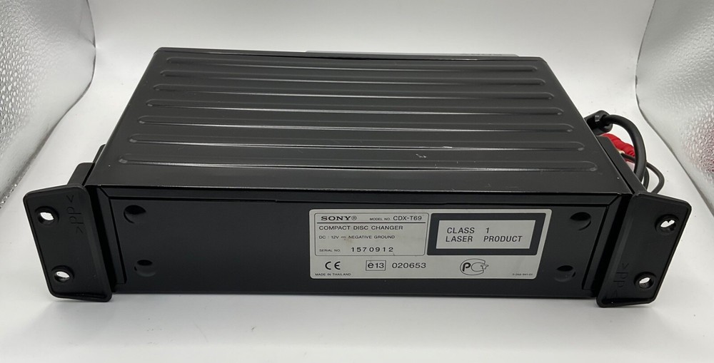 Sony 6 CD Changer CDX-T69 Untested