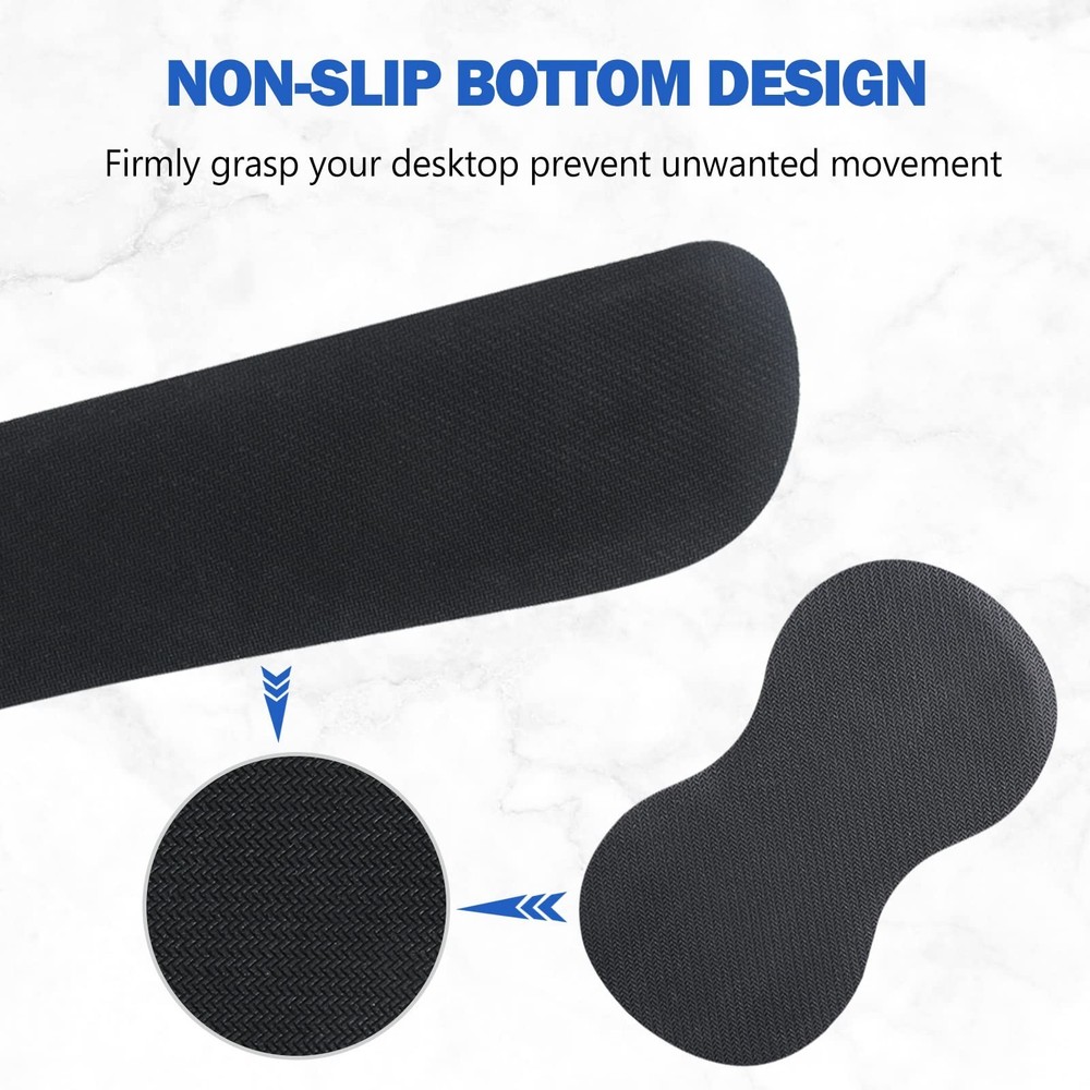 AIMSA Keyboard Wrist Rest Support + Mouse Pad + Mouse Wrist Rest + Coaster, E...