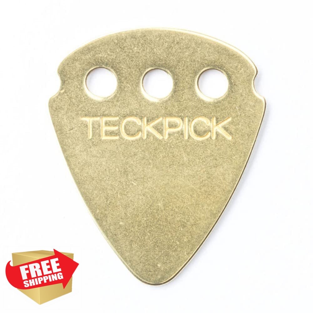 Dunlop 467R.BRS TECKPICK Brass Guitar Picks 12 Pack