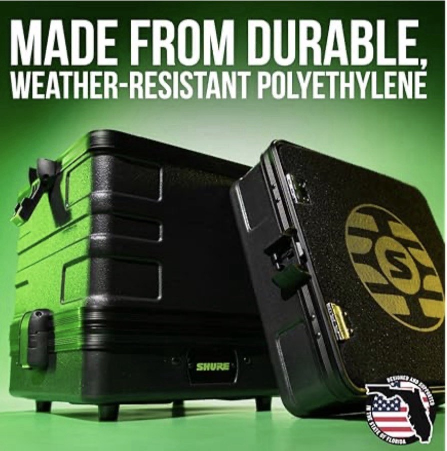Gator Shure Cases System Solution Series Wireless System Solution Case 4