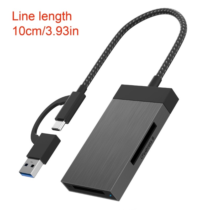 Lightweight Cfe B Card Reader With USB 3.1 Plugs Play Functionality