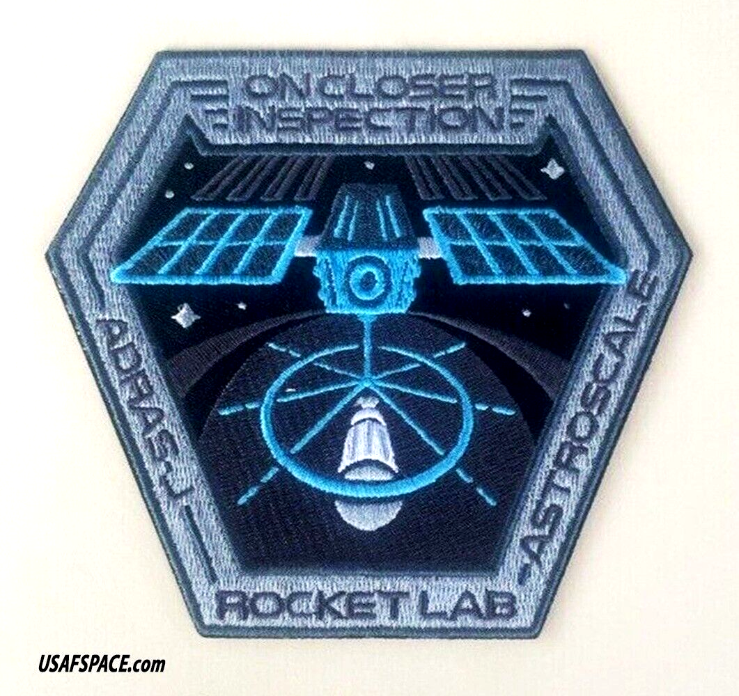 ROCKET LAB 44 -ON CLOSER INSPECTION- ADRAS-J SATELLITE Mission Launch PATCH