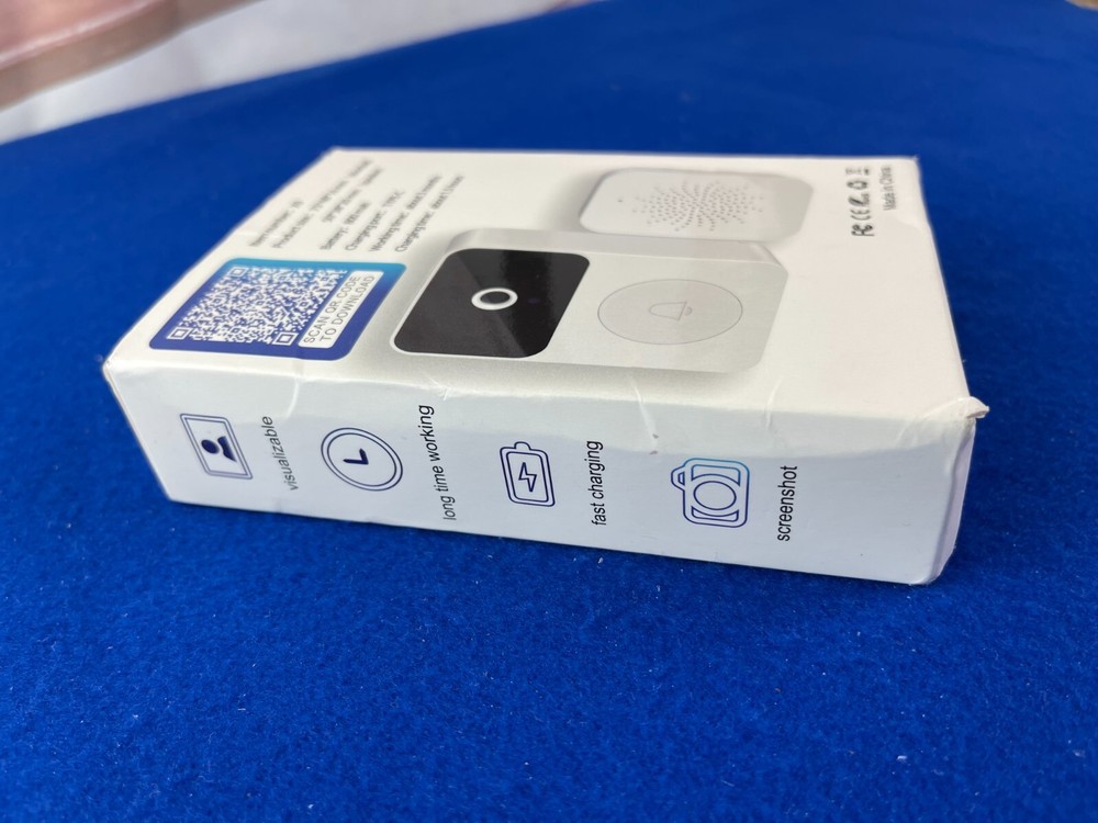Visualizable Smart Doorbell X9 New Opened box