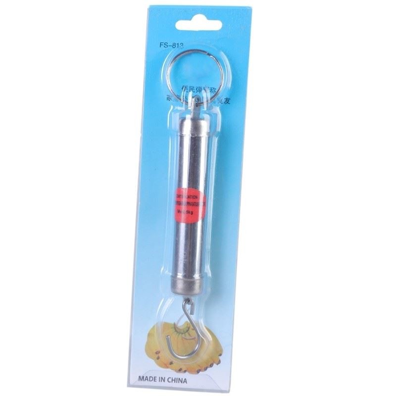 Portable Mechanical Spring Scale Cylinder Balance With Hanging Hook Dynamometer