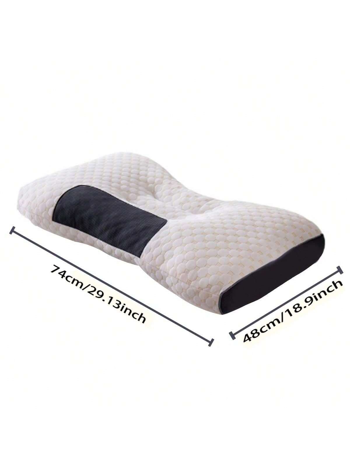 2 PCS Ergonomic Neck Pillow Massage Adjustable Soft Sleeping Pillow 100% UPGRADE