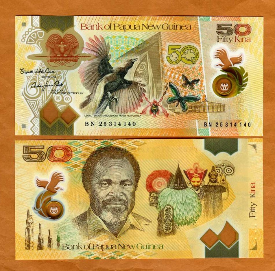 Papua New Guinea, 50 Kina, Polymer, 2025, P-58 UNC Commemorative