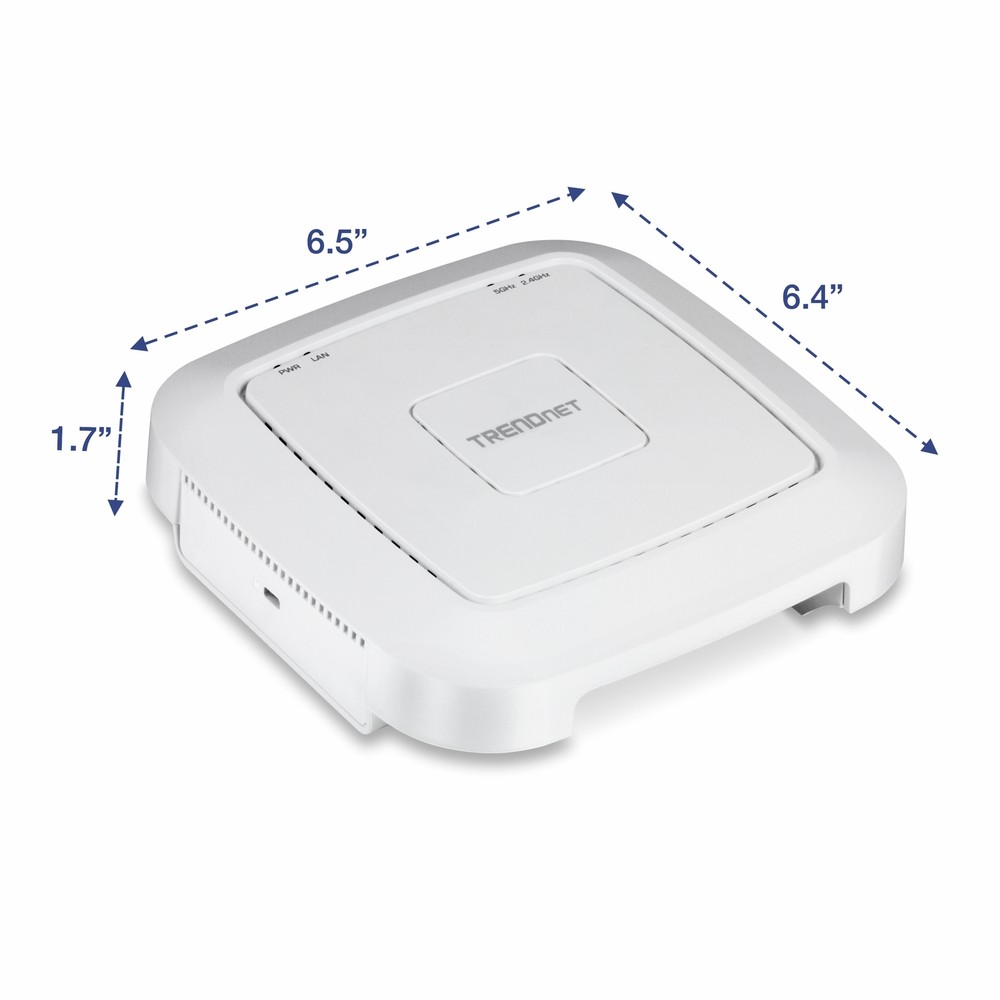 TRENDnet TEW-821DAP AC1200 Dual Band PoE Access Point (with software controller)