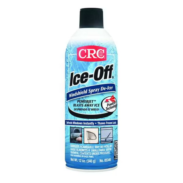 CRC 05346 Ice-Off Windshield Spray De-Icer 12oz Bottle