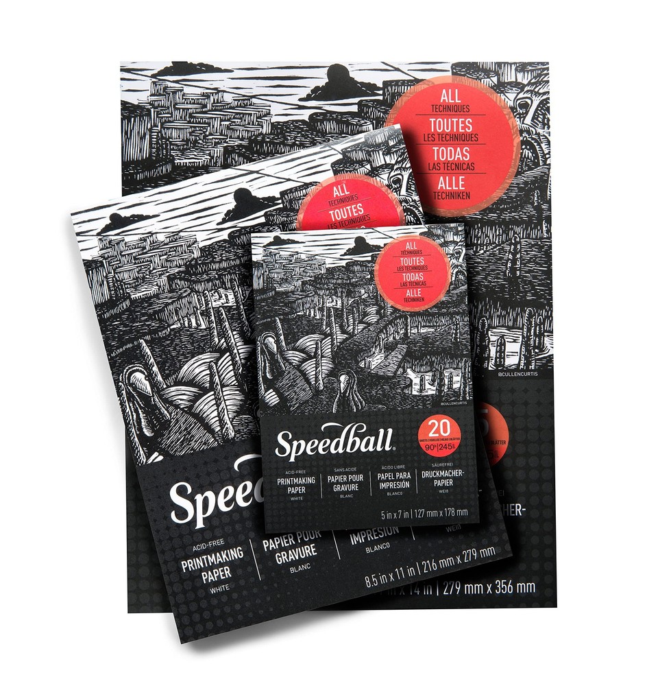 Printmaking Paper Pad 11x14, 15 Sheets
