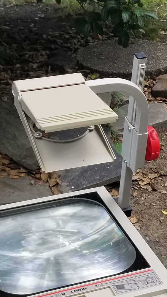 VINTAGE APOLLO ECLIPSE EDUCATIONAL OVERHEAD PROJECTOR SCHOOL ROOM