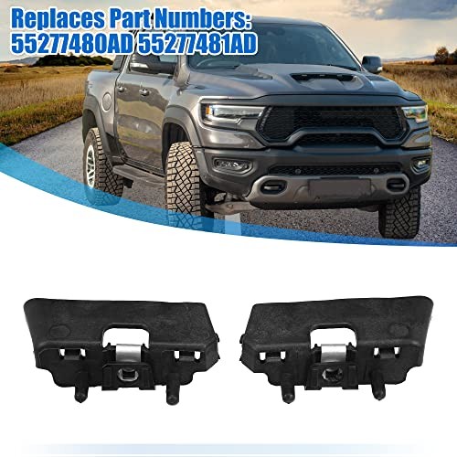 1 Pair Front Bumper Mounting Support Bracket for Dodge for Ram 1500 2009-2020