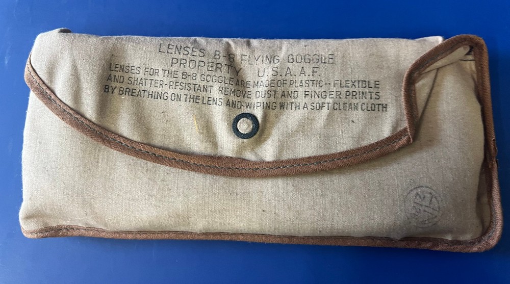 US ARMY AIR FORCES TYPE B-8 FLYING GOGGLES- BOXED