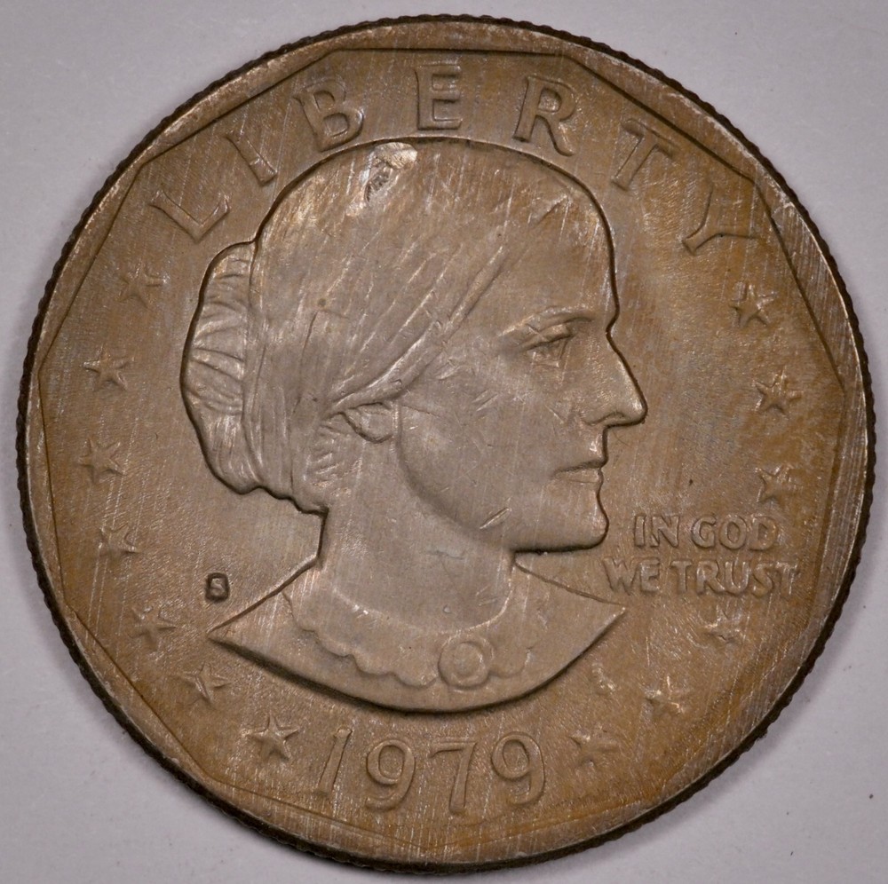 $1 1979 S SBA uncirculated, toned (E9)