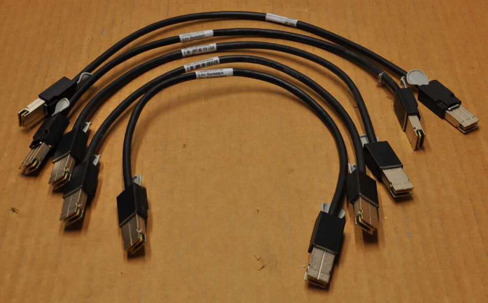 Lot of 5  LEONI L45593-E103-D5 BLADESTACK STACK CABLE