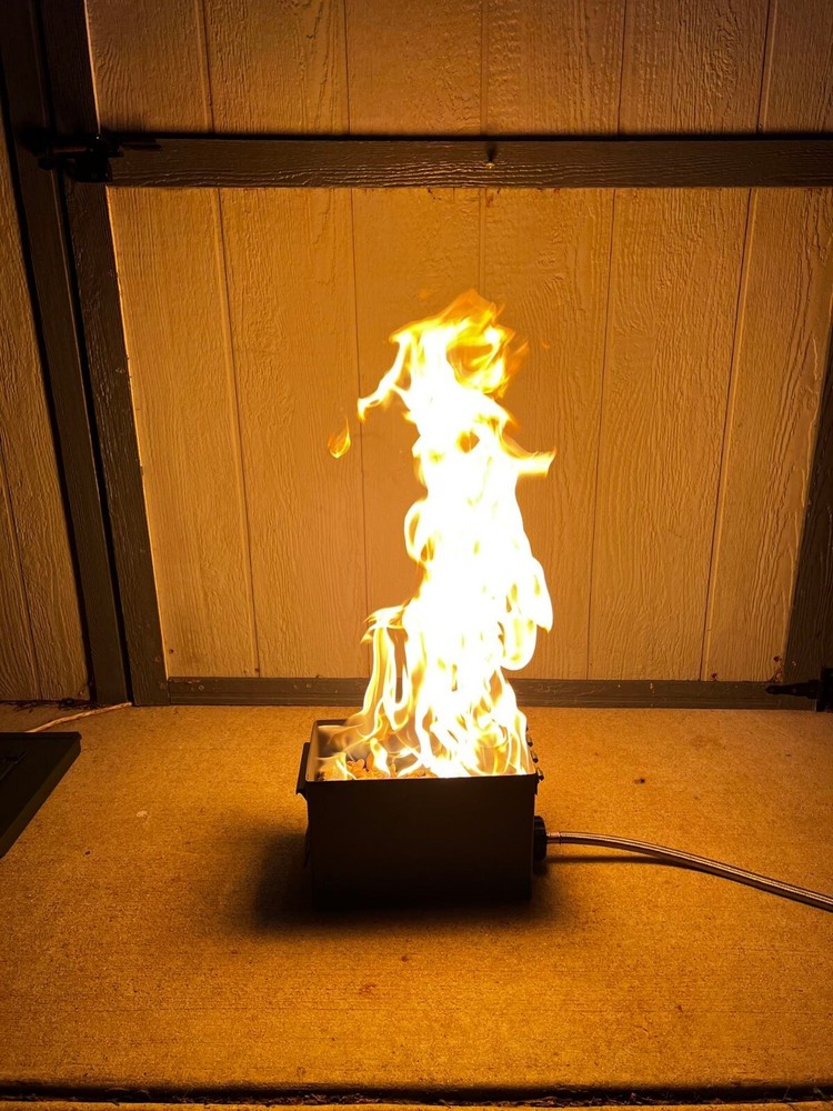 Ammo Can Firebox NEW! Portable Propane Firepit BEST VALUE on eBay!
