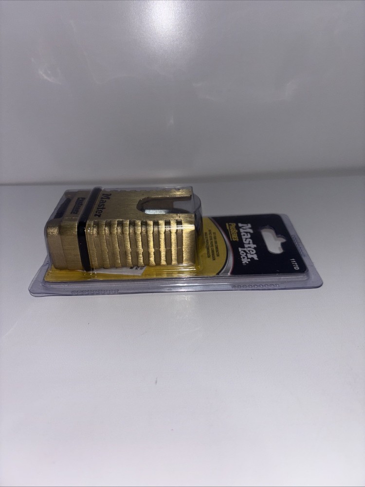 Combination Padlock: High Security, MASTER LOCK, Boron, Brass, Gold,