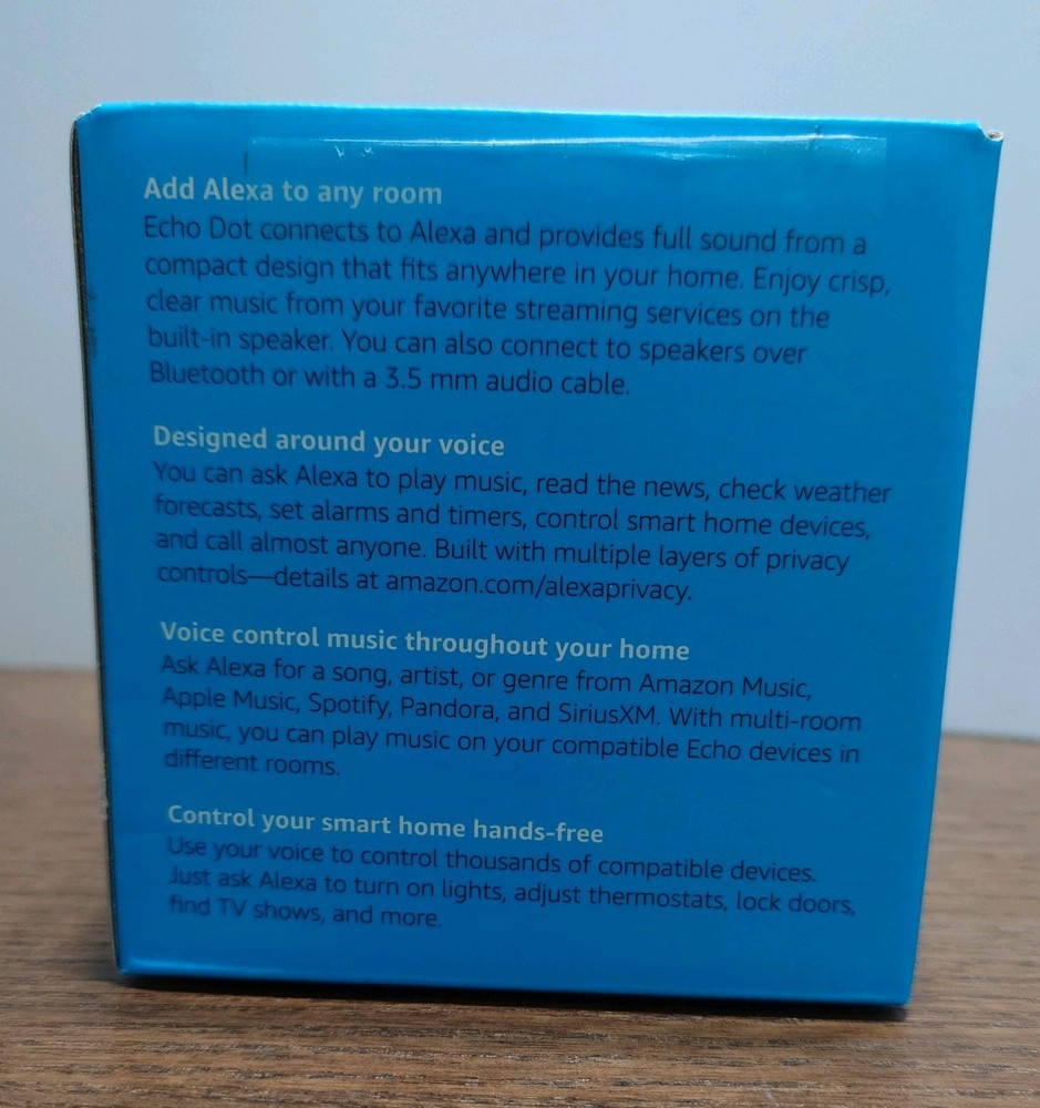 Amazon Echo Dot 3rd Gen Smart Speaker BRAND NEW