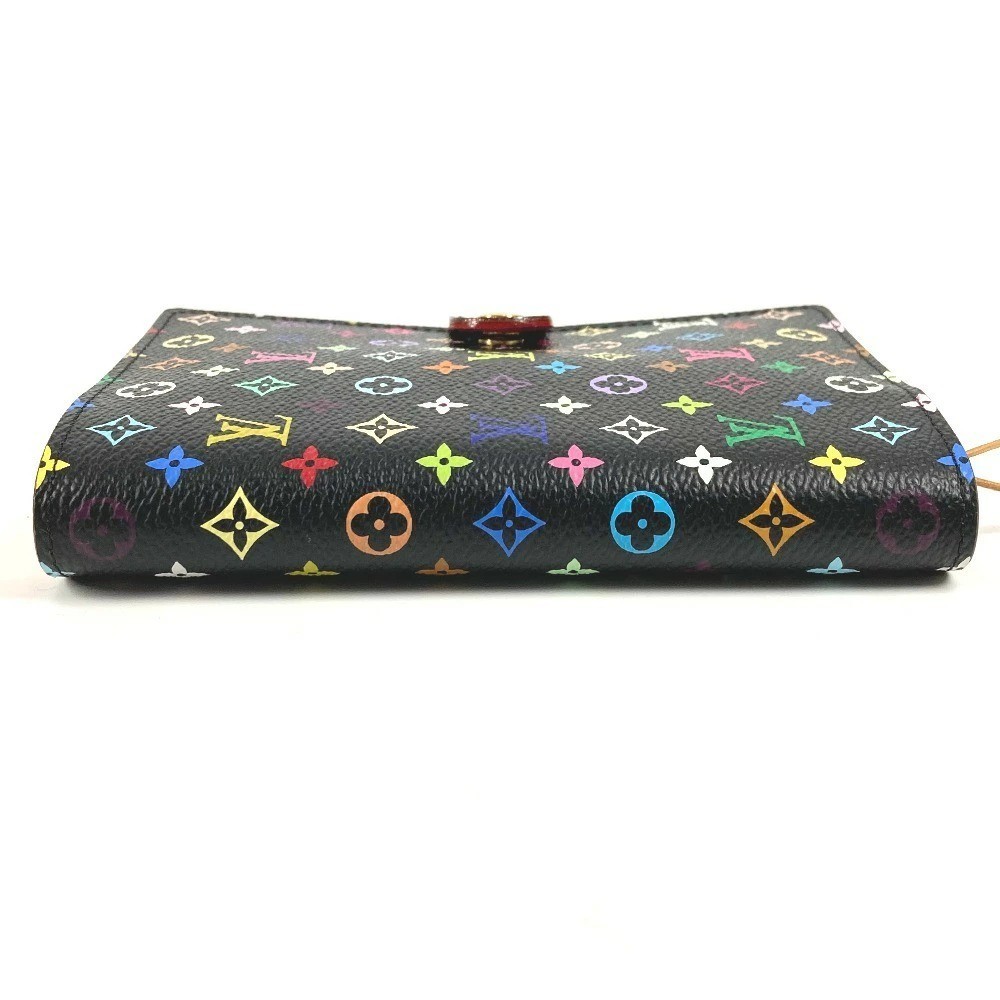 Louis Vuitton Monogram Multicolore Agenda PM R21076 Noir