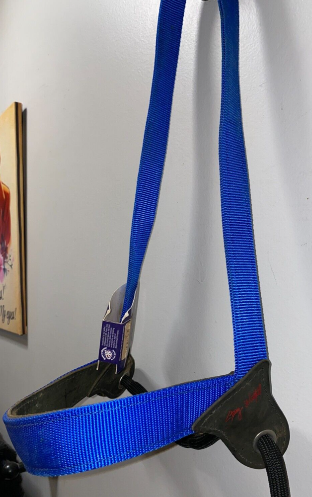 WEAVER STACY WESTFALL CATCH HALTER WITH LEAD BLUE