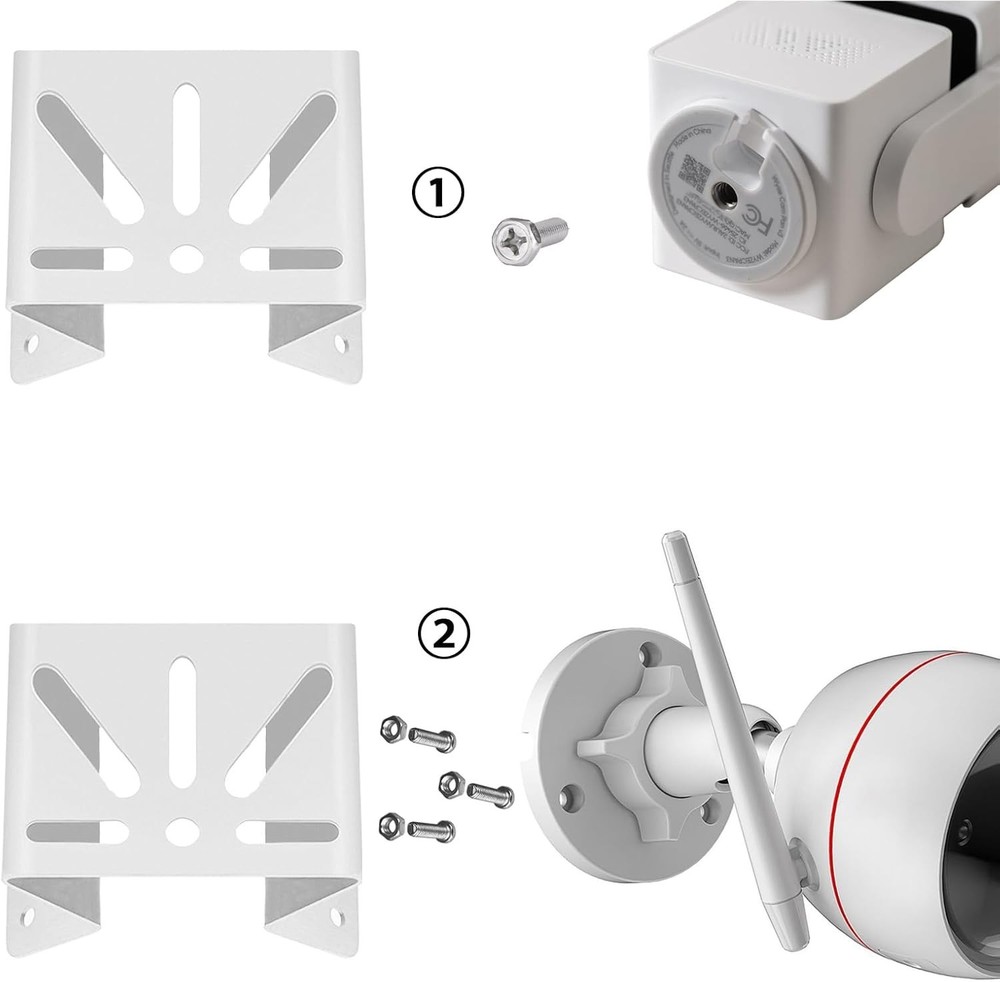 Rust-Resistant Corner Mount Bracket for Secure 270° Camera Views - All Cameras