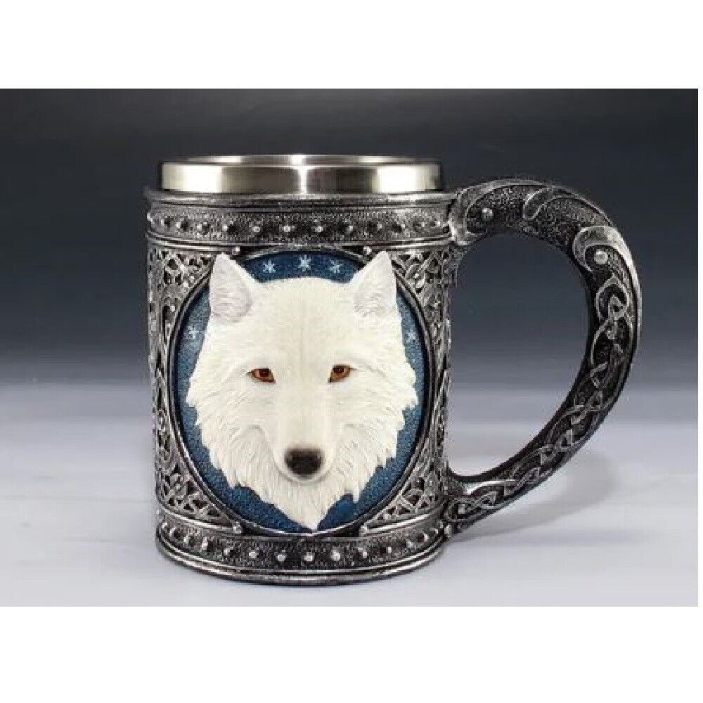 Snow Wolf Mug New