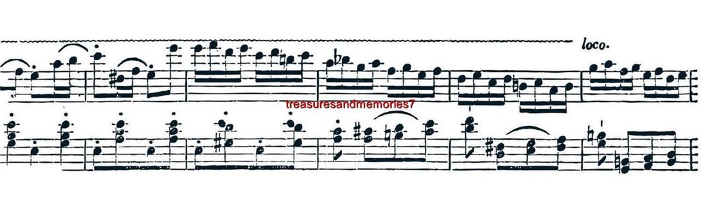 Fiskars Continuous Clear Stamps MUSIC Sheet Music Notes Border