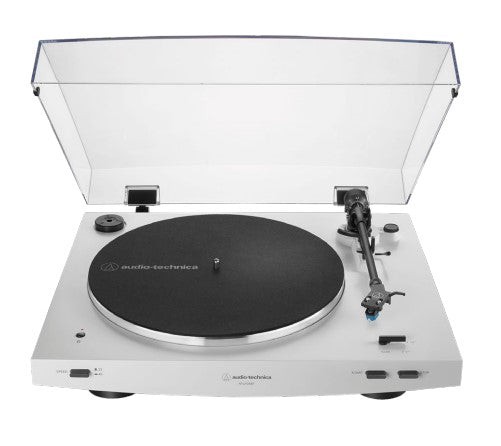 Audio Technica AT-LP3xBT Fully Automatic Wireless Belt-Drive Turntable (White)