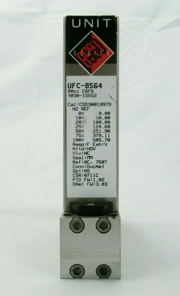 Celerity UFC-8564 Mass Flow Controller MFC UNIT AMAT 3030-15552 80cc C6F6 Spare
