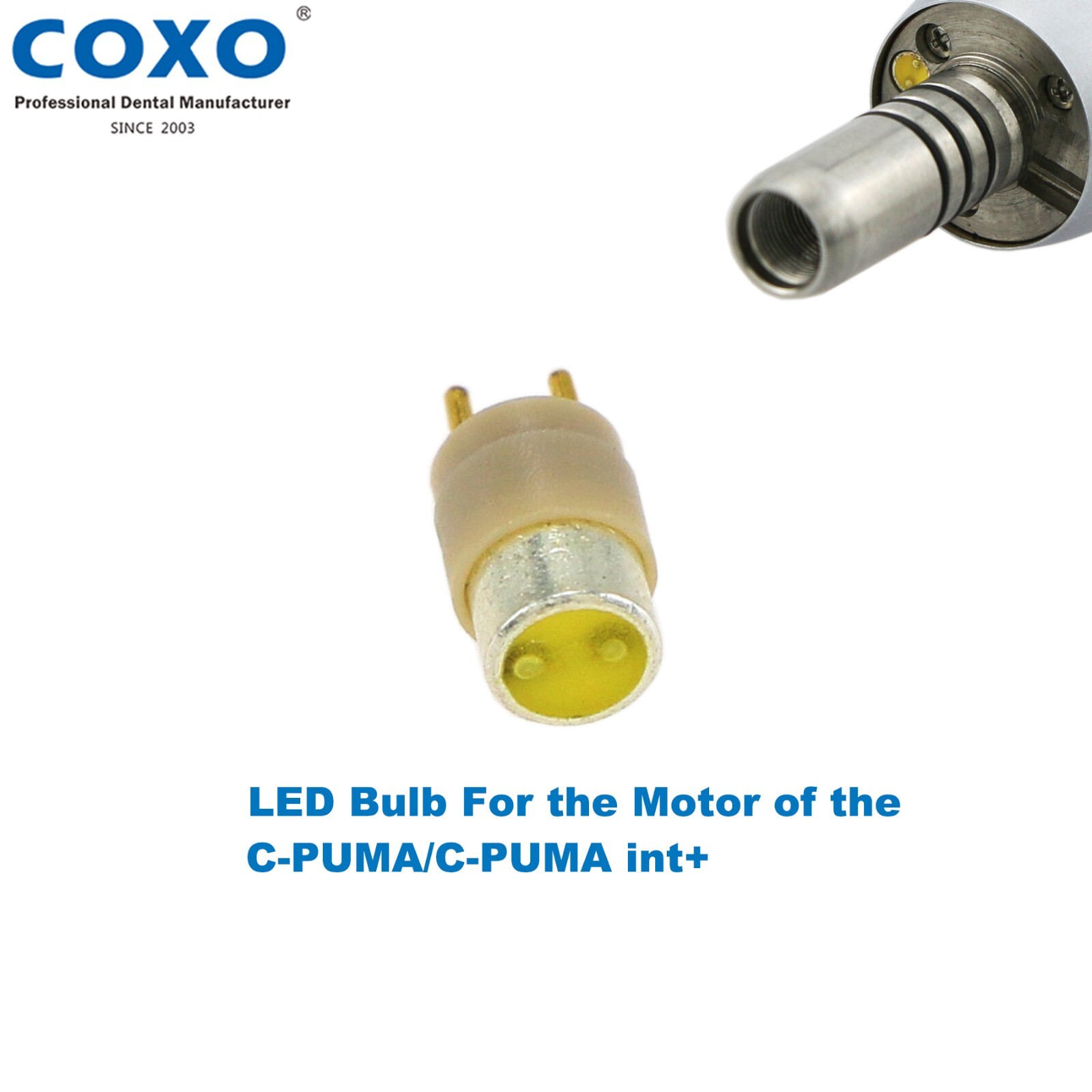 COXO Dental Electric Motor C PUMA INT+ LED Handpiece Brushless Built-in 1:5 NSK